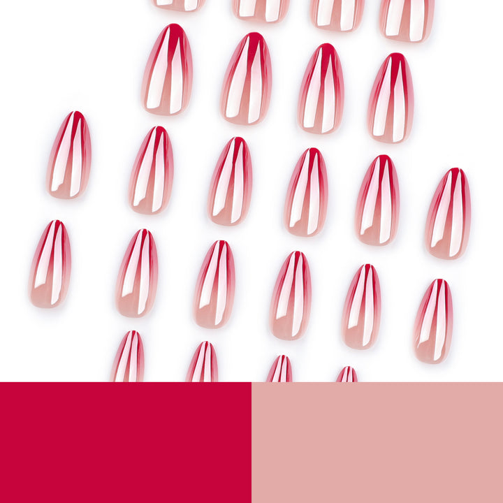 Artful nail art with trendy gradient Bowlift