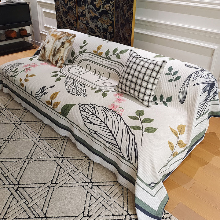Textured Woven Throw Blanket