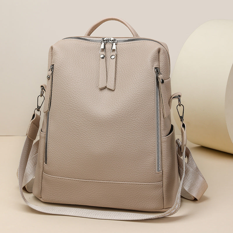 Textured Multi-Pocket Backpack Bowlift