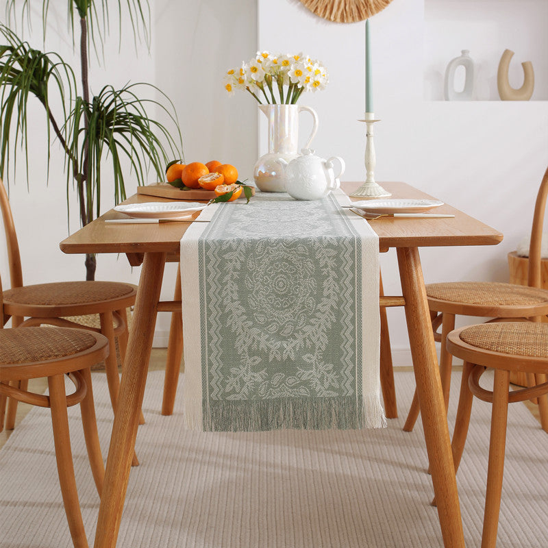 Elegant Geometric Table Runner