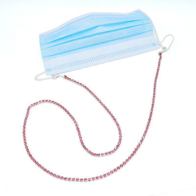 Sparkling Rhinestone Eyewear Chain Bowlift