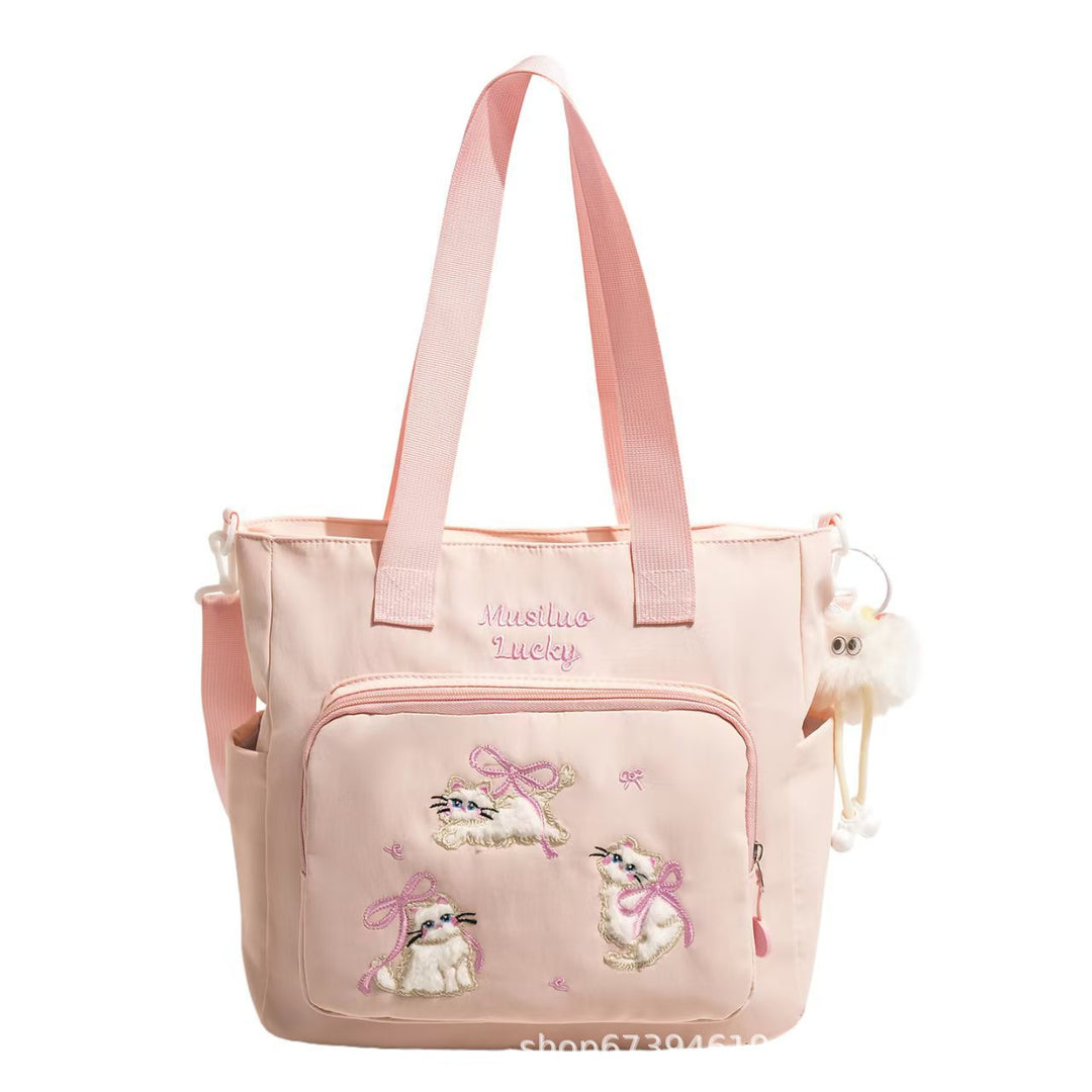 Cute Illustrated Tote Bag Bowlift