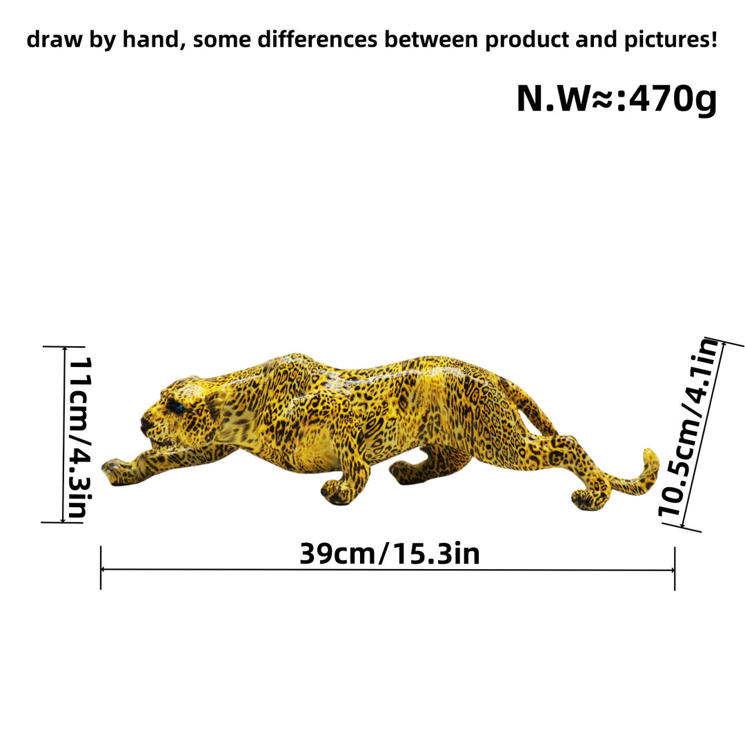 Artful Panther Sculpture Handmade Bowlift