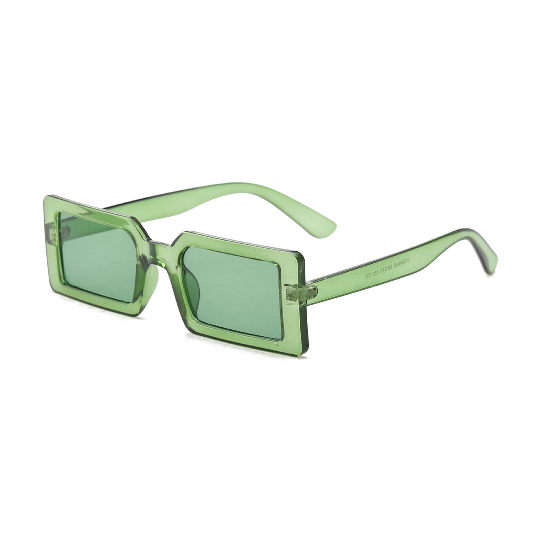 Women's square sunglasses with modern transparent frame Bowlift