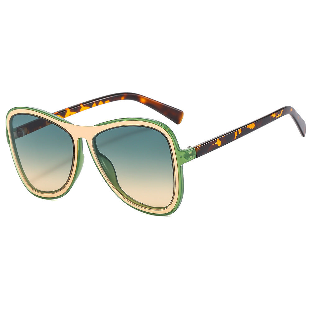 Women's oversized sunglasses with modern tortoiseshell design Bowlift