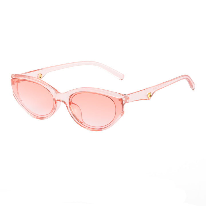 Women's Cat-Eye Sunglasses with Transparent, Modern Design Bowlift