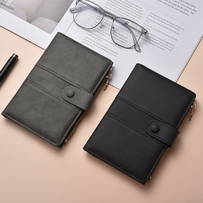Premium Leather Zippered Journal Organizer Bowlift