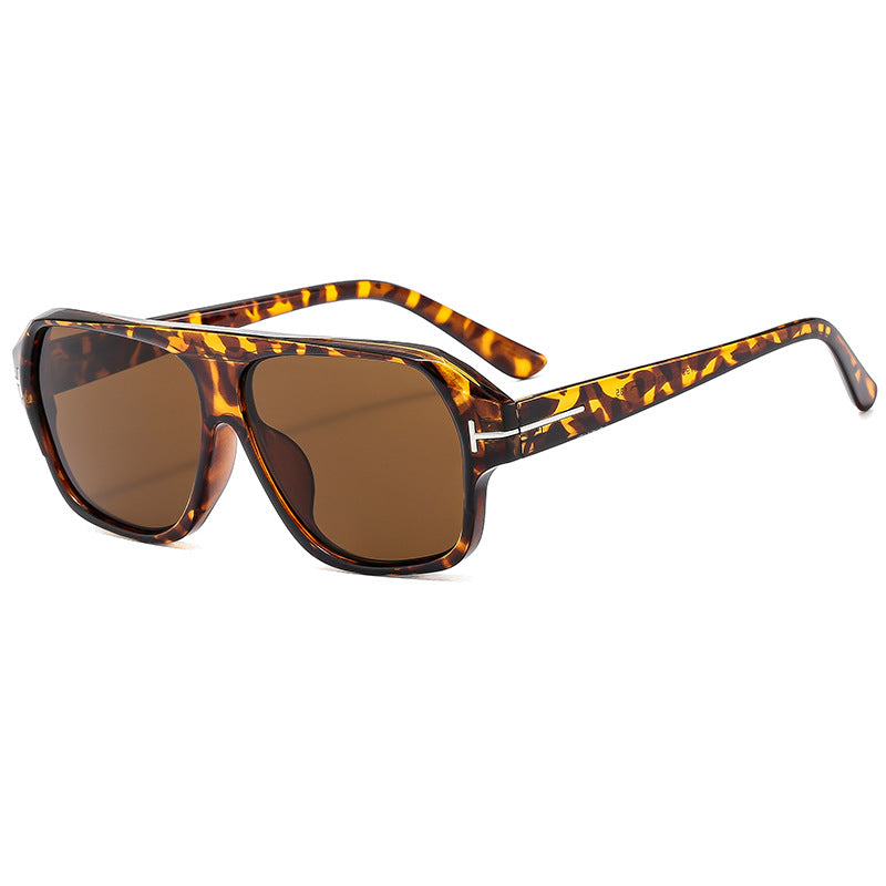 Women's oversized sunglasses with square frame and polarized lenses Bowlift