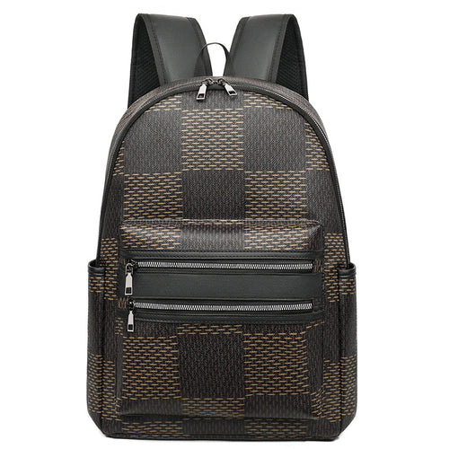 Chic Patterned Backpack