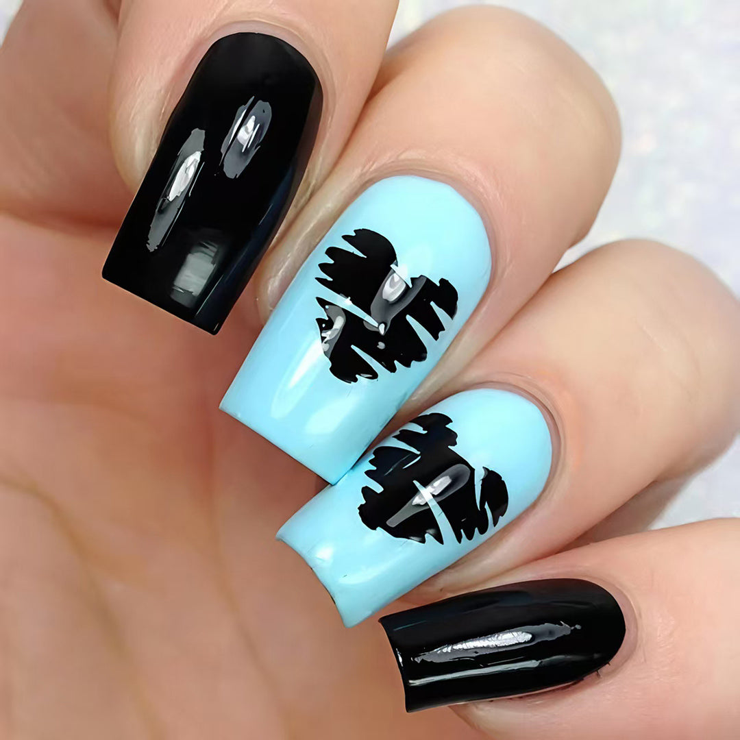 Artistic Graphic Nail Art Bowlift