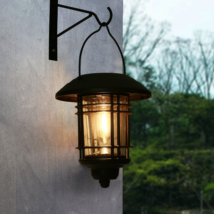 Traditional European Solar Outdoor Waterproof Induction LED Decorative Wall Sconce Lamp | Bowlift