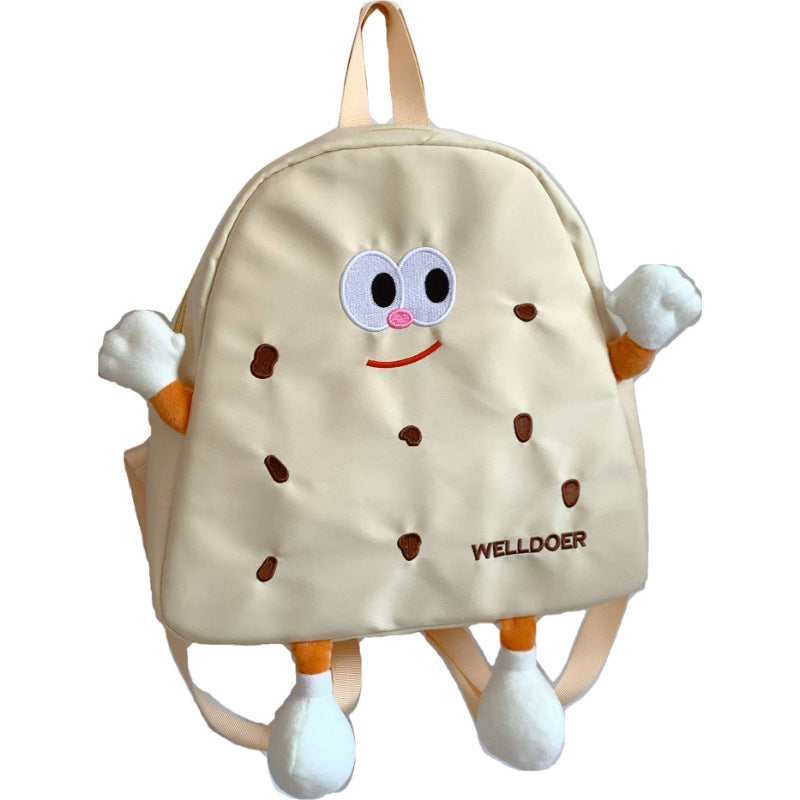 Cute Character Design School Backpack Bowlift