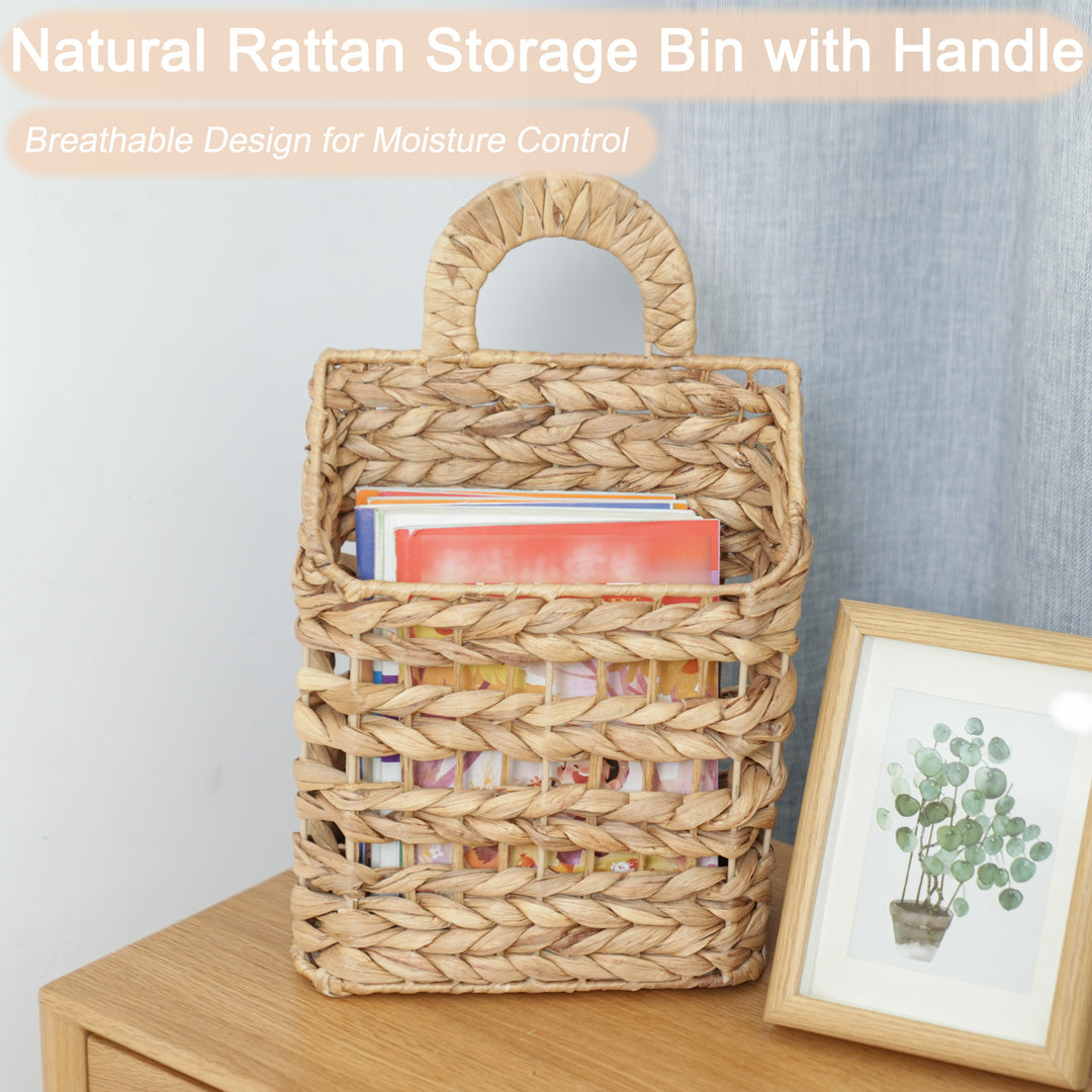 Handwoven storage basket Bowlift