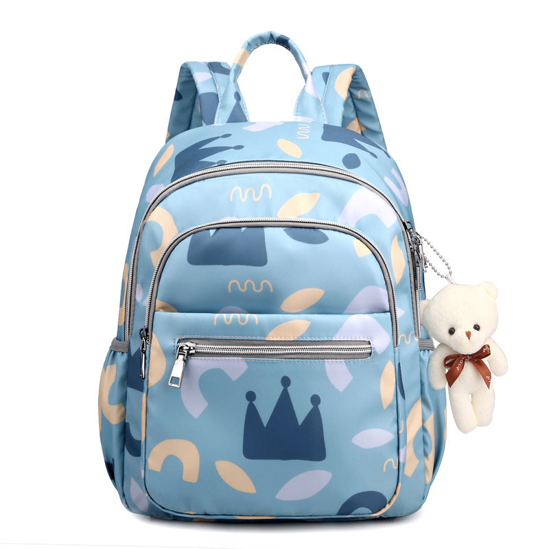 Playful Patterned Backpack Bowlift