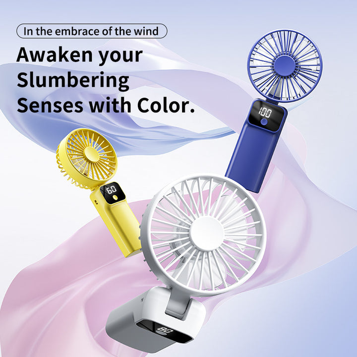 Portable USB Rechargeable Personal Fan Bowlift