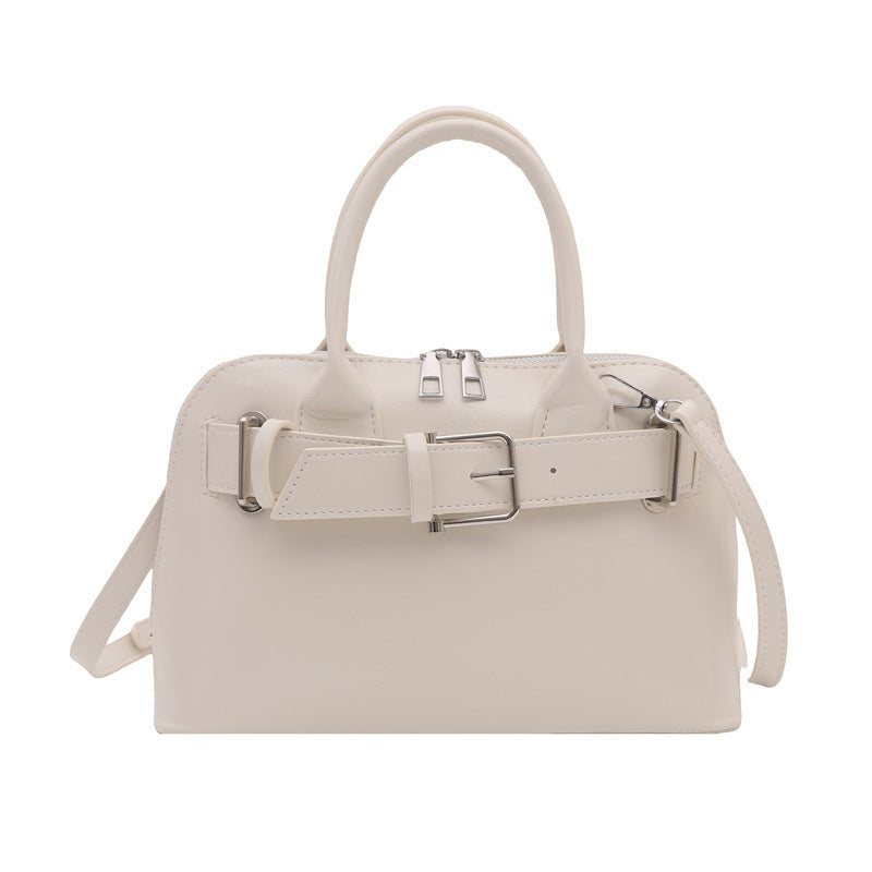 Structured Double Handle Handbag Bowlift