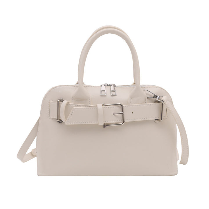 Structured Double Handle Handbag Bowlift