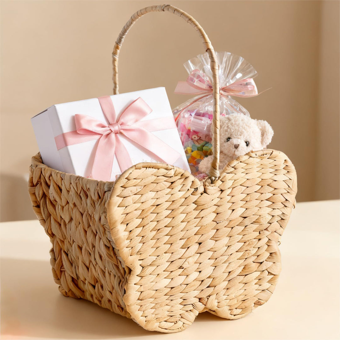 Decorative Rabbit Basket Bowlift