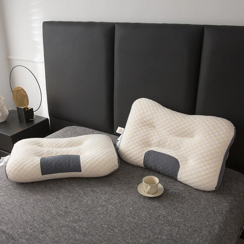 Ergonomic head and neck support pillow Bowlift