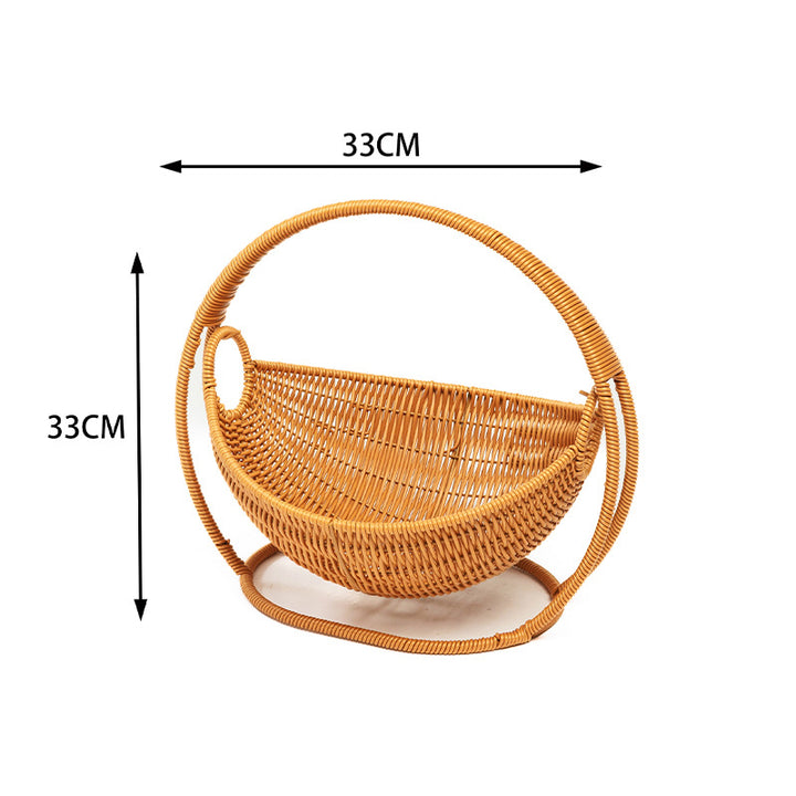 Decorative Woven Basket Bowlift