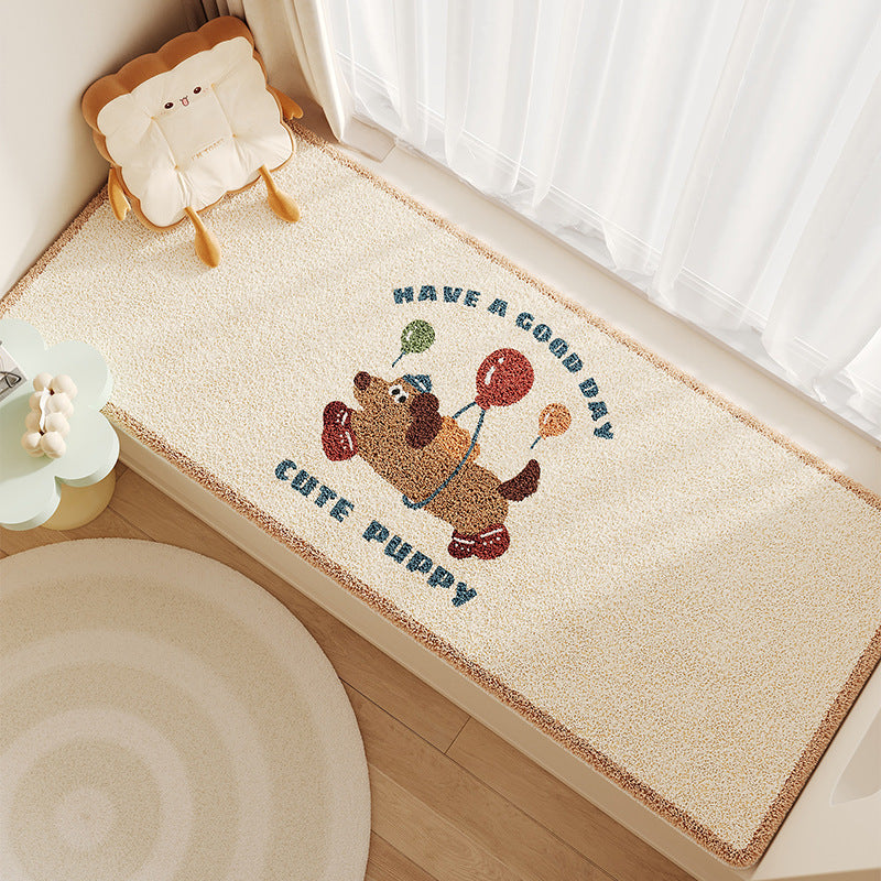 Playful Bear-Themed Decorative Area Rug