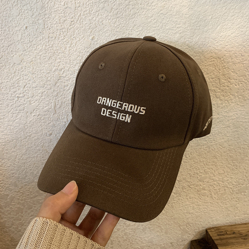 Women's Embroidered Statement Baseball Cap Bowlift