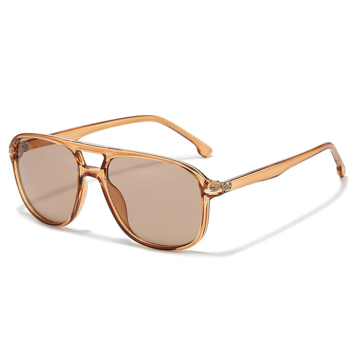 Oversized Gradient Lens Shield Sunglasses Bowlift