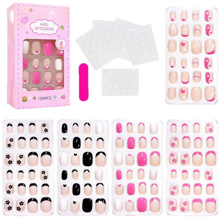 Fun Themed Press-On Nail Set Bowlift
