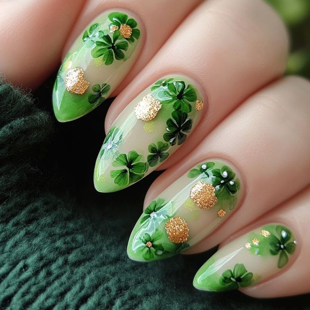 Decorative Botanical Nail Art Set Bowlift
