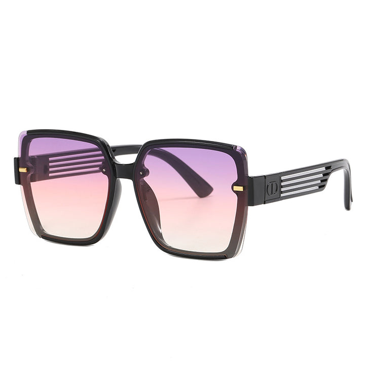 Women's square sunglasses with trendy geometric design Bowlift