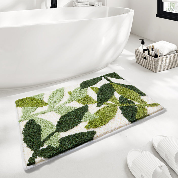 Decorative Flower Bath Mat Bowlift
