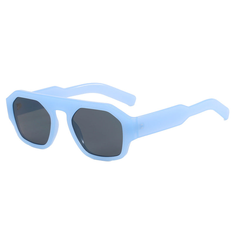 Ladies fashionable geometric sunglasses Bowlift