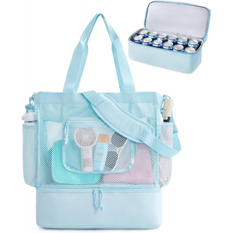 Cooler and transport bag with insulated interior Bowlift