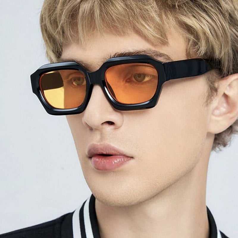 Women's trendy geometric sunglasses with unique design Bowlift