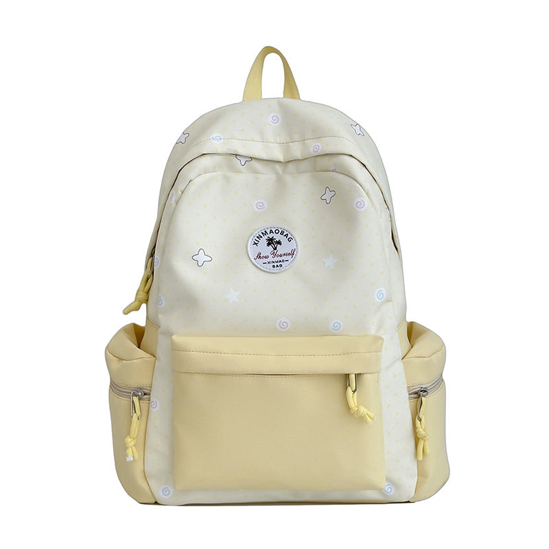 Whimsical Patterned Backpack