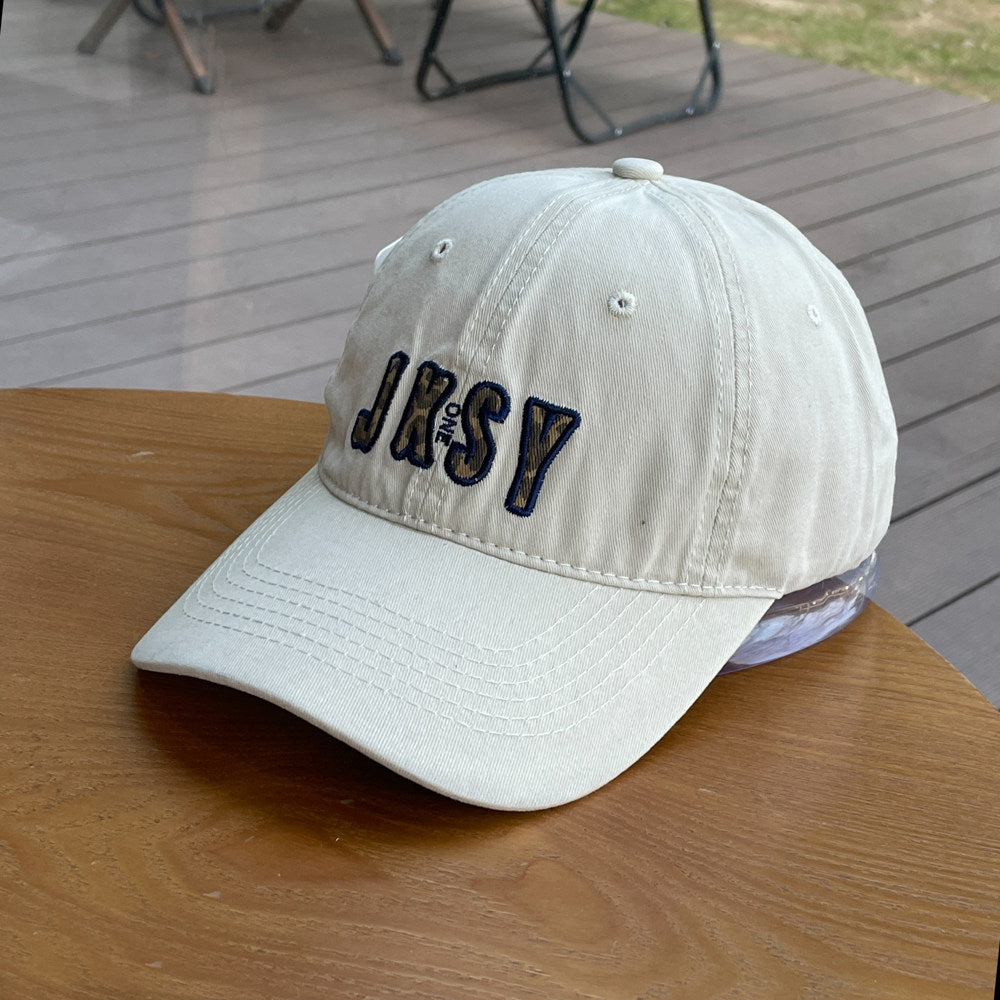 Unisex Casual Adjustable Embroidered Cap Bowlift