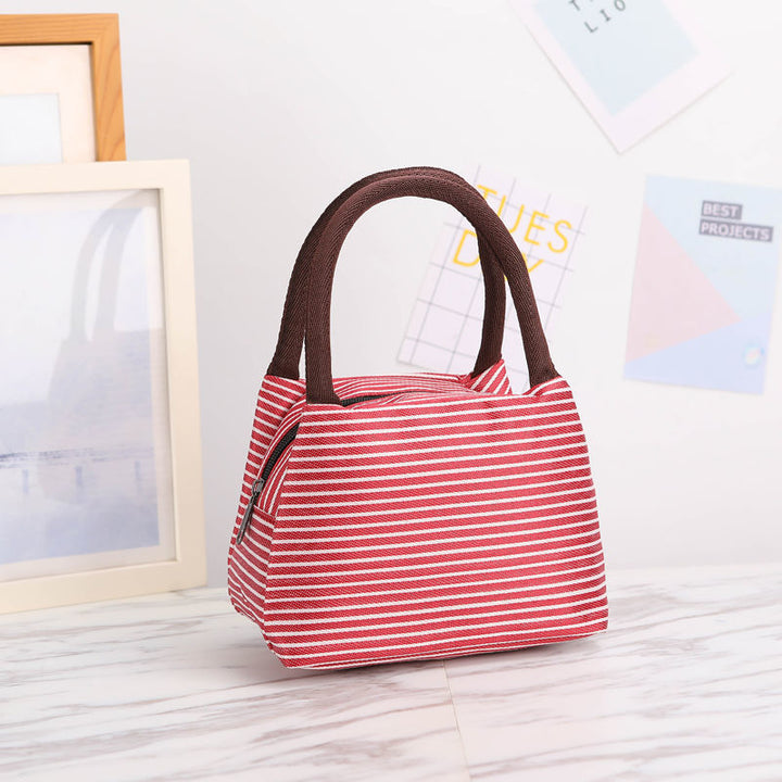 Floral Print Insulated Lunch Carrier Bowlift