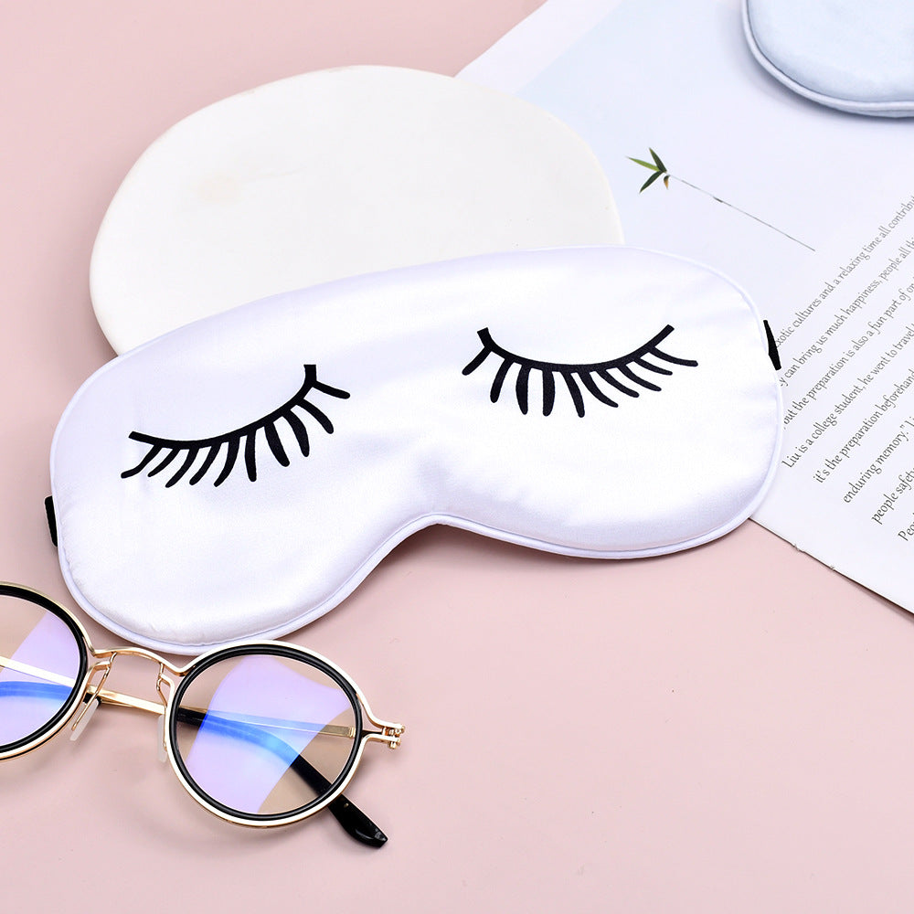 Women's nano silk eye mask with soft padded interior lining and elastic headband Bowlift