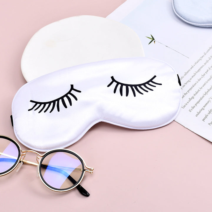 Women's nano silk eye mask with soft padded interior lining and elastic headband Bowlift