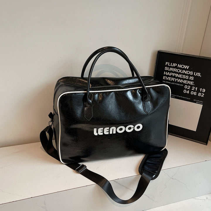Premium Faux Leather Weekender Bag