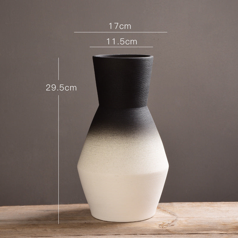 Textured Statement Ceramic Vase