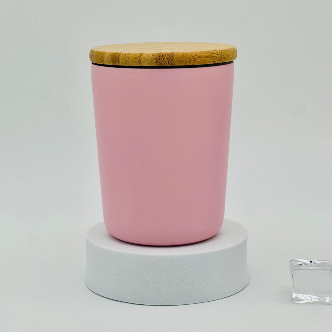 Ladies elegant sustainable insulated cup with bamboo lid Bowlift