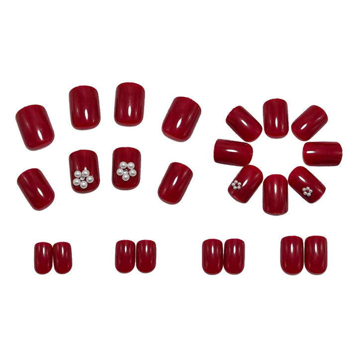 Elegant artificial nails with shimmering rhinestone embellishments Bowlift