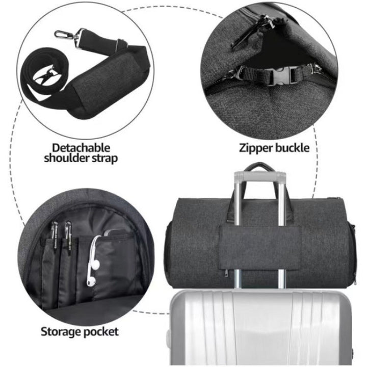Sporty weekend bag with practical outer pockets Bowlift