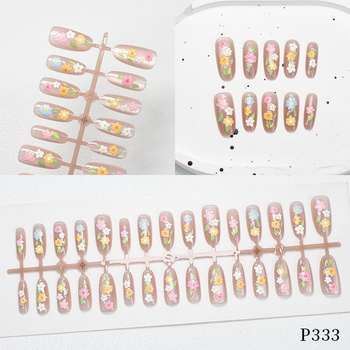 Floral Fantasy Press-On Nail Kit Bowlift