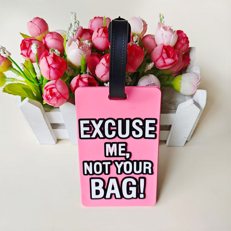 Unisex Luggage Tag with Outstanding Message Bowlift