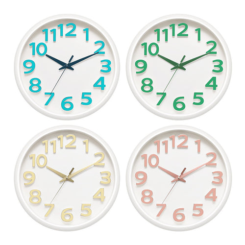 Wall clock in minimalist design Bowlift