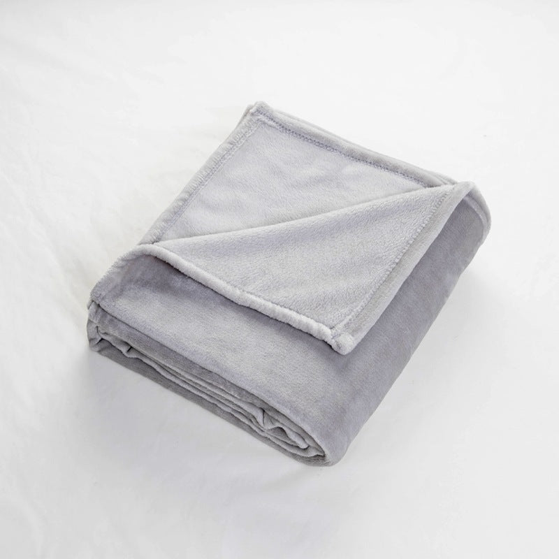 Ladies Cozy Plush Blanket with Reversible Design Bowlift
