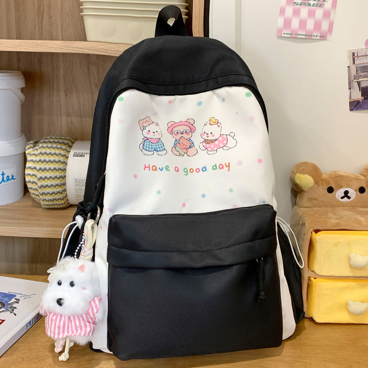 Playful Illustrated Daypack