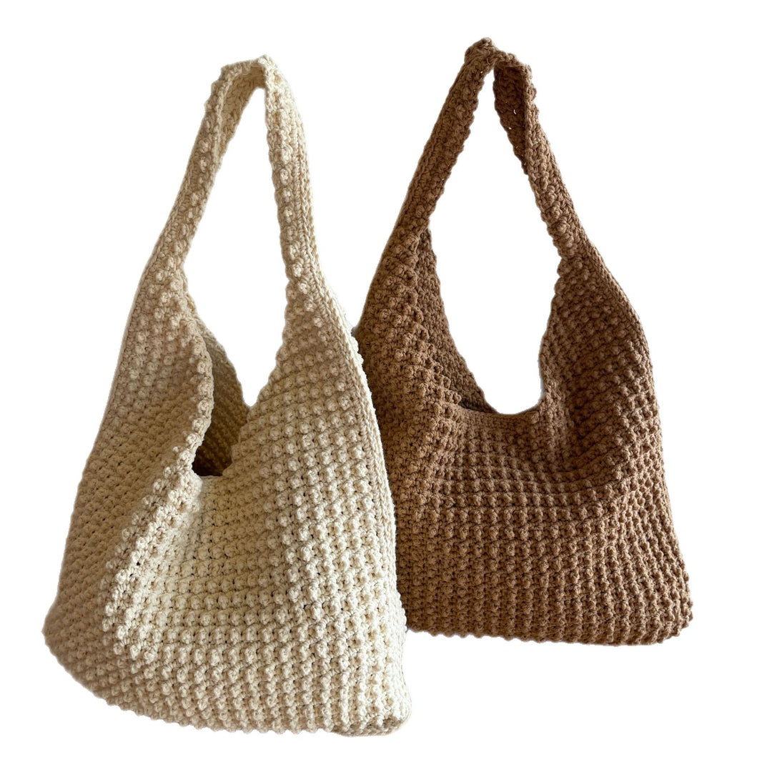 Large Handcrafted Cotton Shopper Bowlift